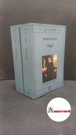 Montaigne. Saggi. 2 voll. Adelphi 1992 - I