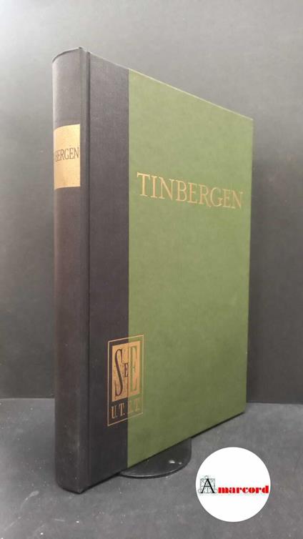 Tinbergen, Jan. , and Grossi, Francesco. La distribuzione del reddito Torino Unione tipografico-editrice torinese, 1978 - Jan Tinbergen - copertina