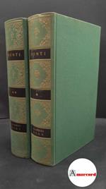 Monti Vincenzo, Versione dell'Iliade e Poesie (2 voll.), Utet, 1963