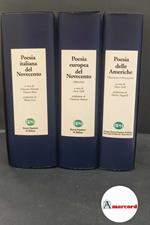 Poesia italiana del Novecento - Poesia europea del Novecento - Poesia della Americhe, 3 volumi, BPM, 1995