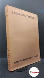 Tedeschi, Vittorio. 9.3.1: L'anticresi Torino UTET, 1954