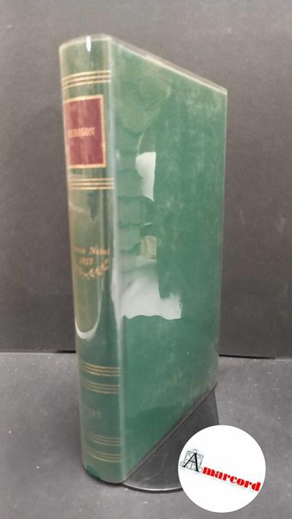 Bergson Henri, Le opere, Utet, 1971 - Henri Bergson - copertina