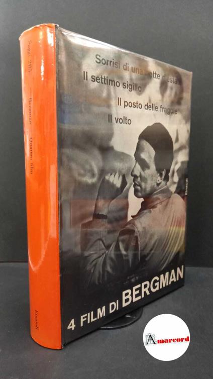 Bergman, Ingmar. Quattro film Torino Einaudi, 1964 - Ingmar Bergman - copertina