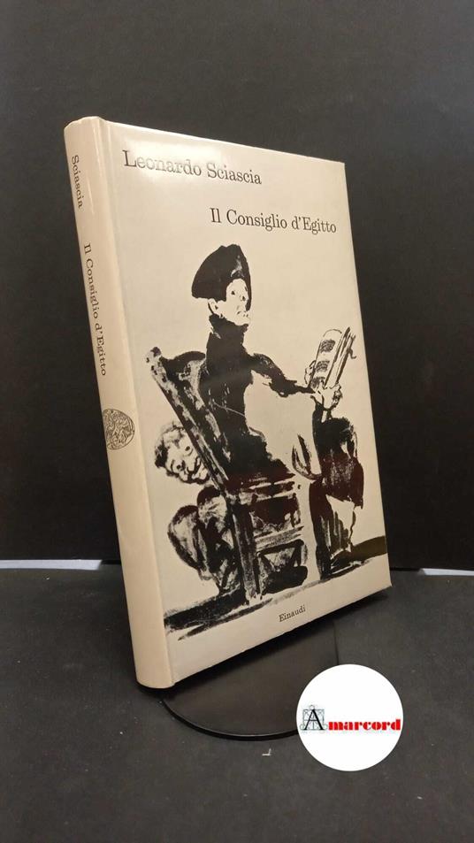 Il Consiglio d'Egitto - Leonardo Sciascia - copertina