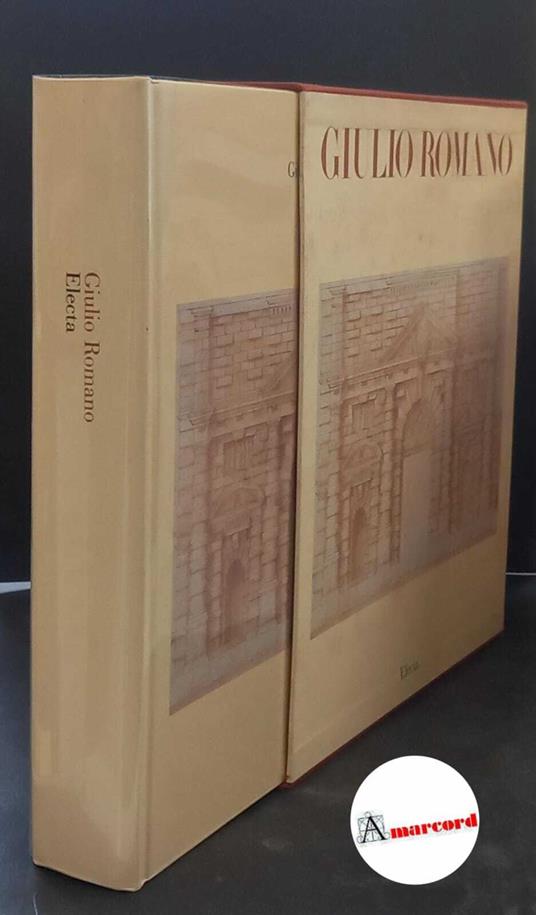 Giulio : Romano. , Gombrich, E. H.. Giulio Romano Milano Electa, 1989 - copertina