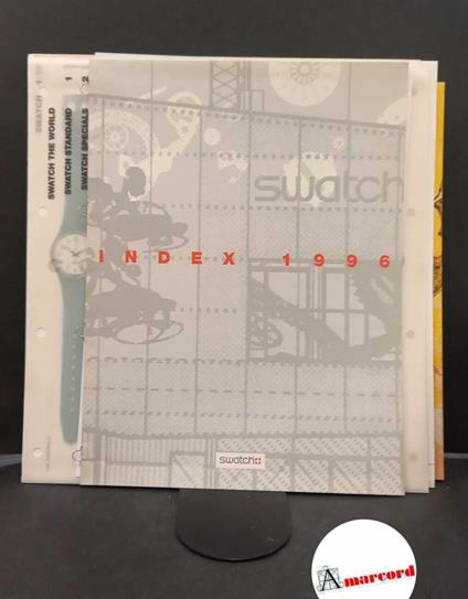Swatch catalogo bozza editoriale 1996 - copertina