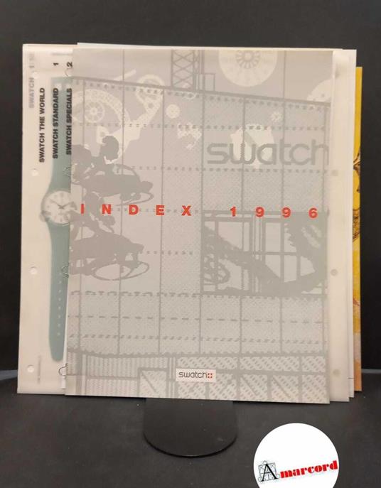 Swatch catalogo bozza editoriale 1996 - copertina