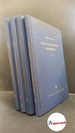 Arnim, Hans Friedrich August : von. Stoicorum veterum fragmenta 4 voll.Stutgardiae in aedibus B. G. Teubneri, 1964