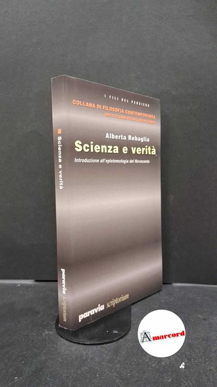 Scienza e verità - copertina
