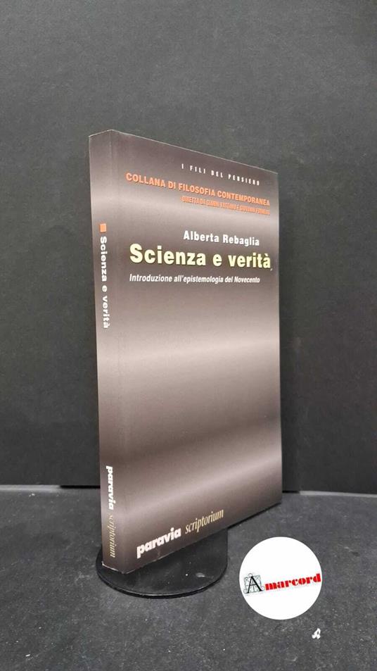 Scienza e verità - copertina