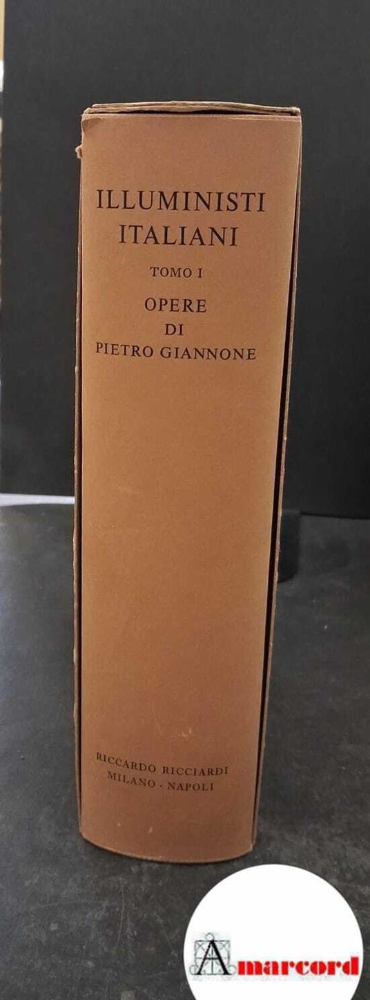 Opere - Pietro Giannone - copertina