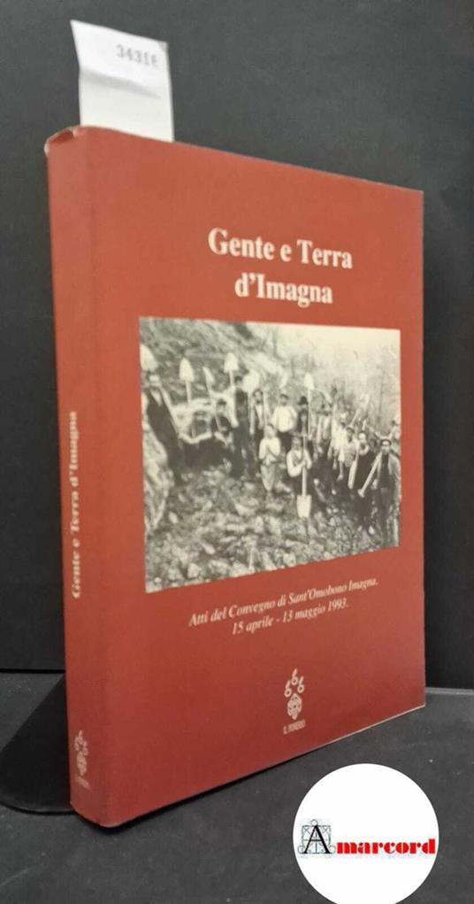 Gente e Terra d'Imagna - copertina