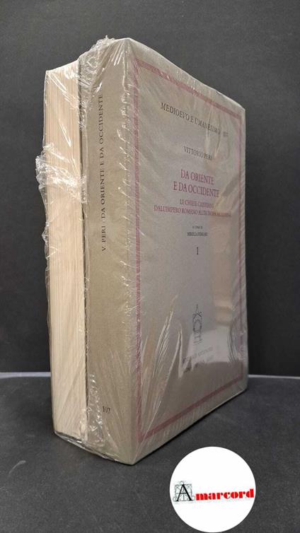 Da Oriente e da Occidente 2 voll - Vittorio Peri - copertina