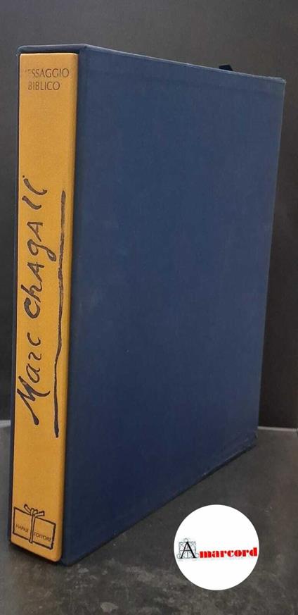 Messaggio biblico - Marc Chagall - copertina