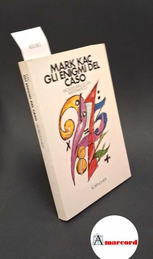 Gli enigmi del caso - Mark Kac - copertina