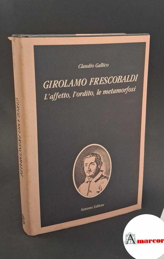 Girolamo Frescobaldi - Claudio Gallico - copertina