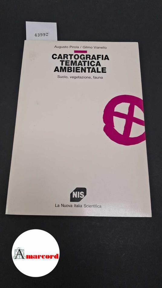 Cartografia tematica ambientale - copertina