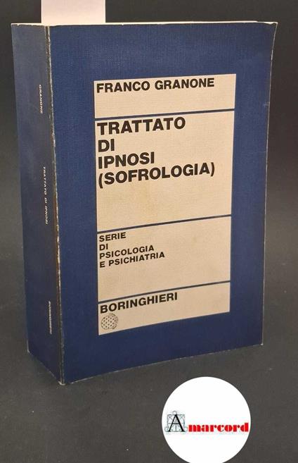 Trattato di ipnosi - copertina
