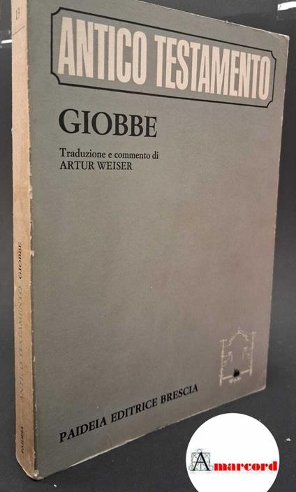 Giobbe - copertina