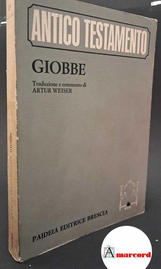 Giobbe - copertina