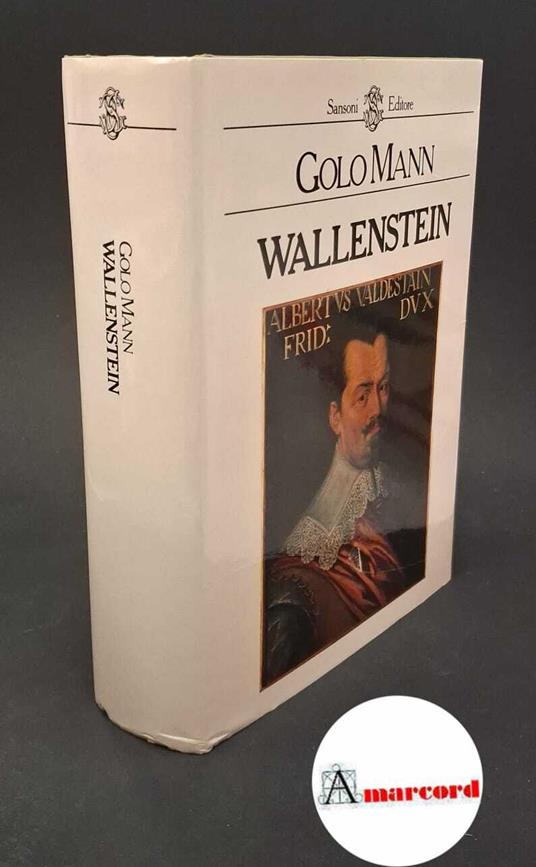 Wallenstein - Golo Mann - copertina