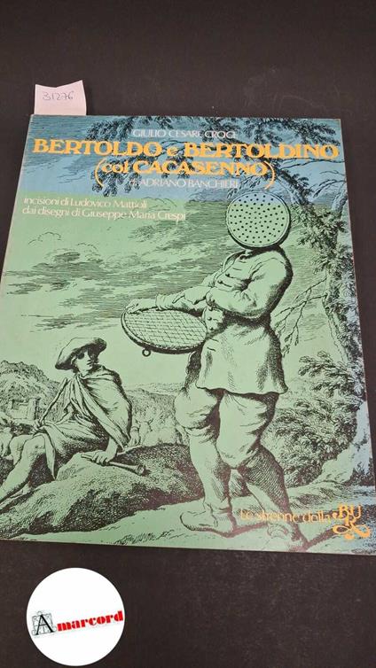 Bertoldo e Bertoldino - Giulio Cesare Croce - copertina