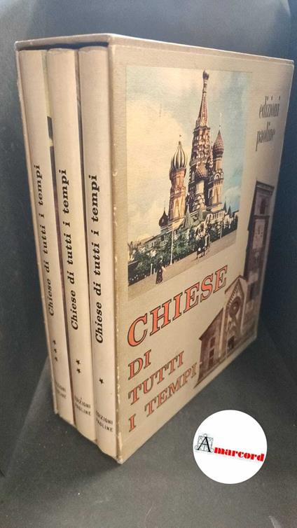 Chiese di tutti i tempi. Paoline 1959 - copertina