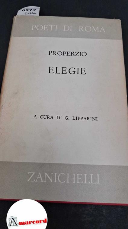 elegie - copertina