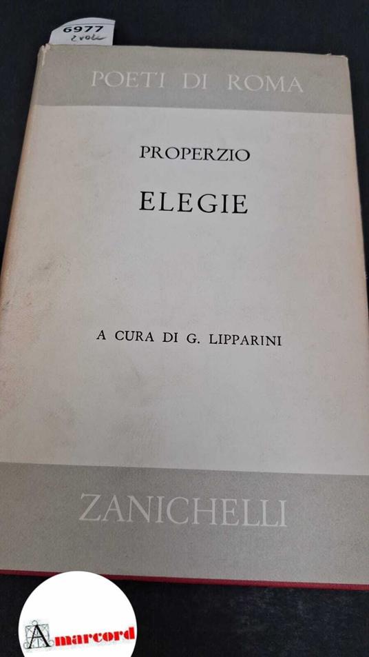 elegie - copertina