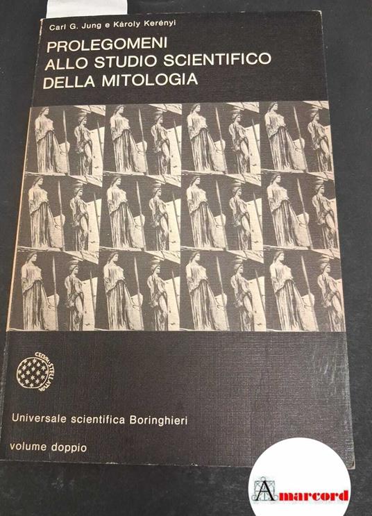 prolegomeni allo studio scientifico della mitologia - copertina