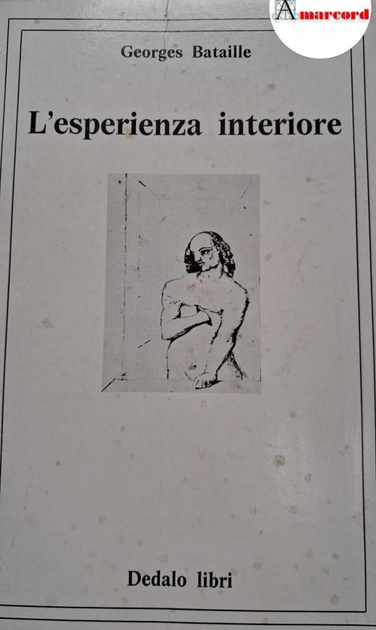 L'esperienza interiore - Georges Bataille - copertina