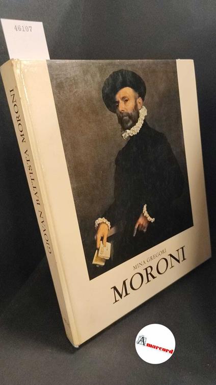 Gregori, Mina. Moroni. Poligrafiche Bolis 1979 dedicato dall'autrice - copertina