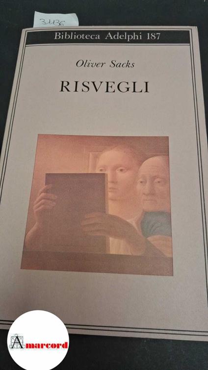 Risvegli Sacks Adelphi - Oliver Sacks - copertina