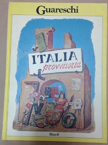 L' Italia provvisoria - Giovanni Guareschi - copertina