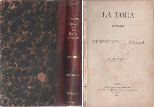 La Dora. Memorie di Giuseppe Regaldi - Giuseppe Regaldi - copertina