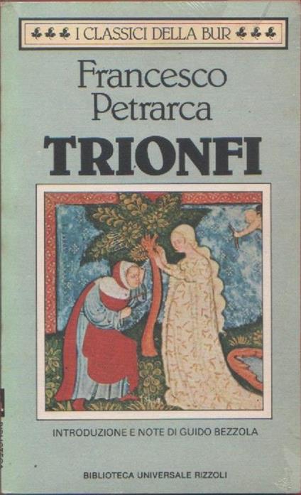 Trionfi - Francesco Petrarca - copertina