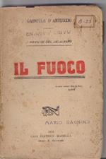 Il fuoco. I romanzi del melograno. Gabriele D'Annunzio (ed. Mandella 1915)