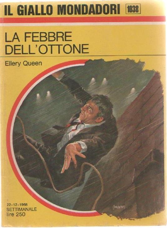 La febbre dell'ottone. Hellery Queen - copertina