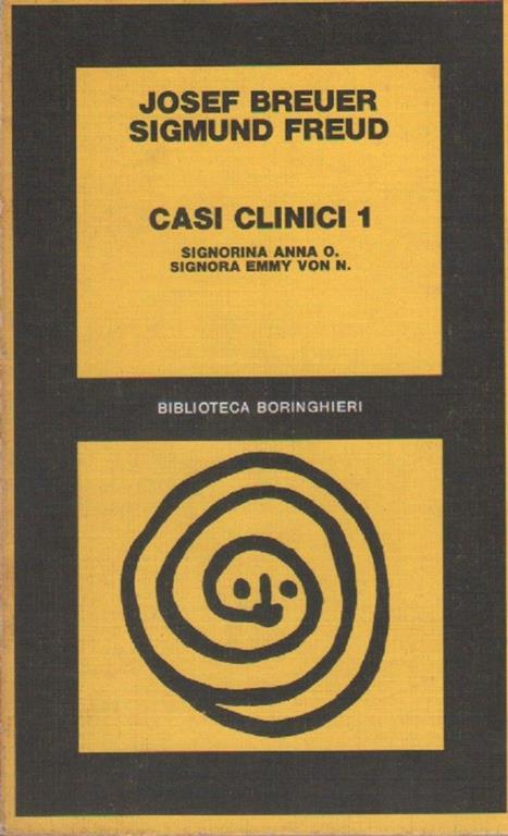 Casi clinici: 1. Sigmund Freud Josef Breuer - copertina