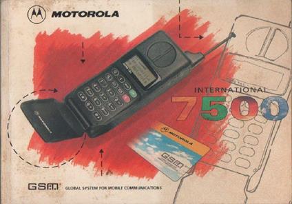 Motorola 7500. Libretto istruzioni - copertina