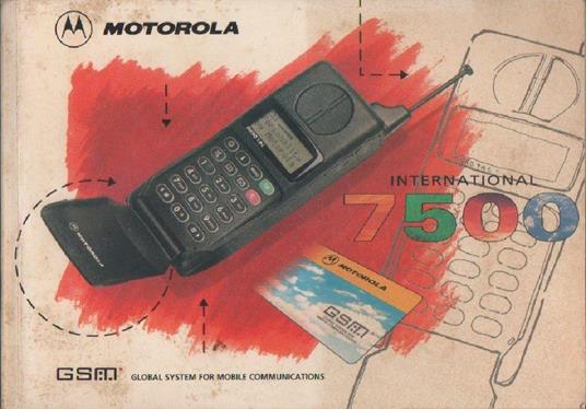 Motorola 7500. Libretto istruzioni - copertina