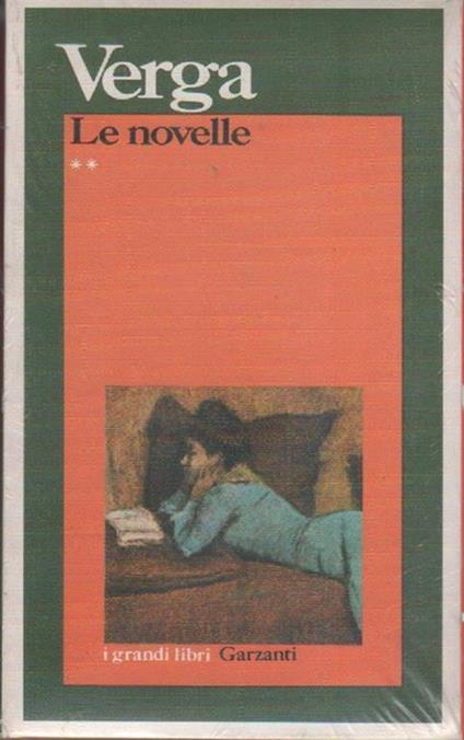 Le novelle - Giovanni Verga - copertina
