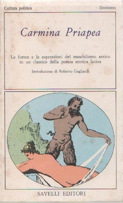 Carmina priapea - copertina
