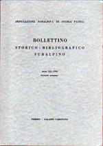 Bollettino storico-bibliografico subalpino Anno XCI 1993. Secondo semestre