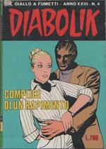 Diabolik. Complice di un rapimento. Anno XXIII. n. 4