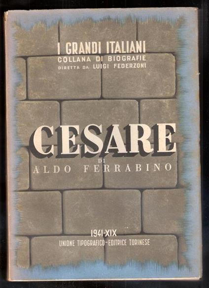 Cesare. Aldo Ferrabino - Aldo Ferrabino - copertina