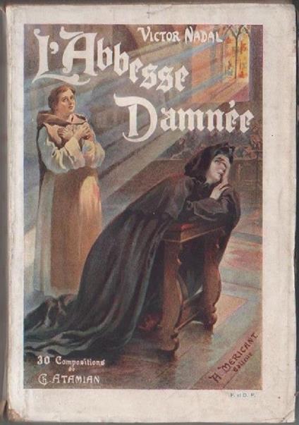 L' abbesse damnée. Nadal Victor - copertina