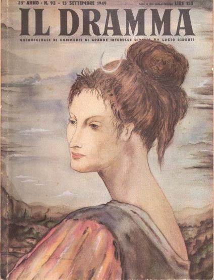 Il Dramma n°93 Anno 25 - 15 settembre 1949 - copertina