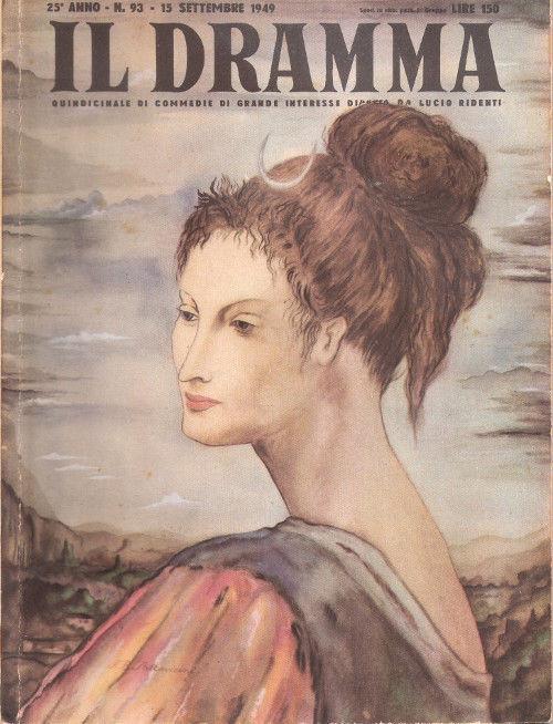 Il Dramma n°93 Anno 25 - 15 settembre 1949 - copertina