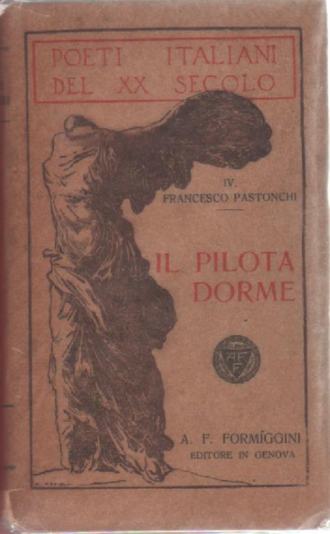 Il pilota dorme - Francesco Pastonchi - copertina